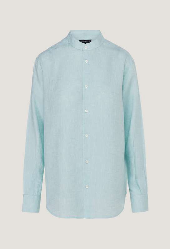 Men Mandarin Collar Shirt