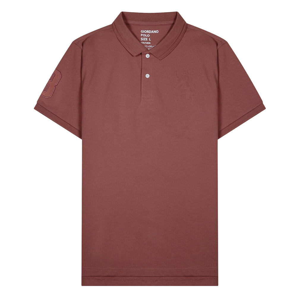 Men"s 3D Bold Lion Polo