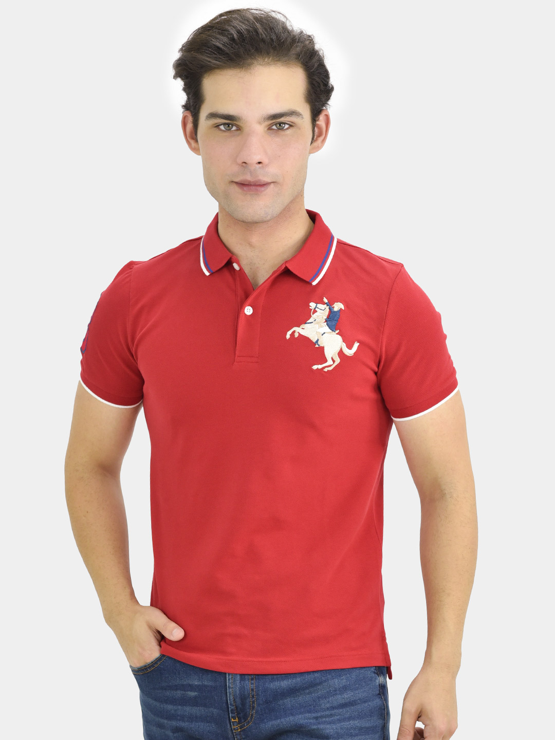 Men"s 3D Napoleon Polo