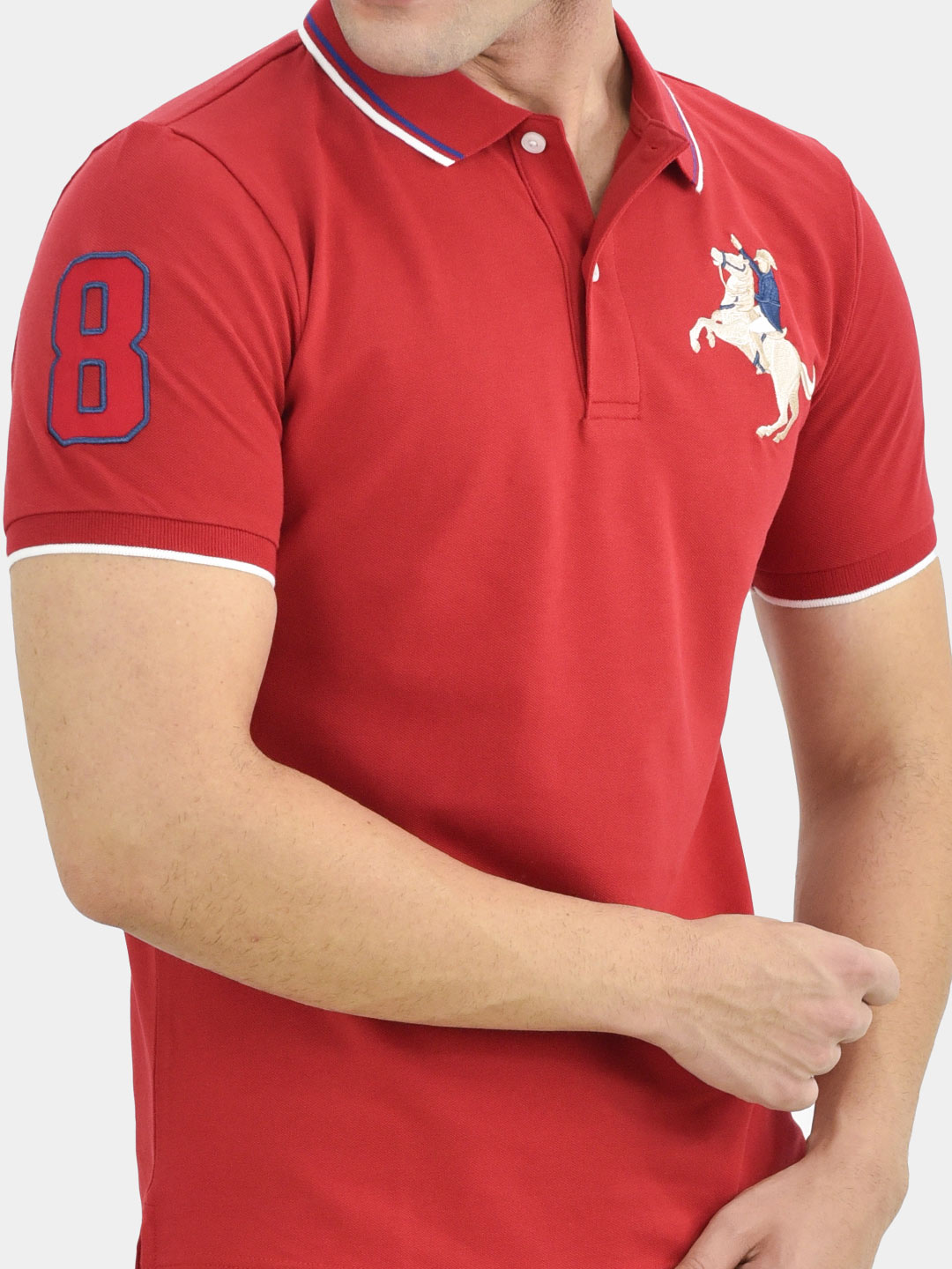Men"s 3D Napoleon Polo