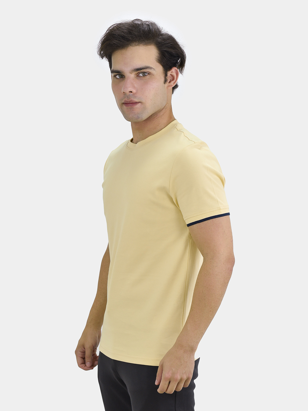 Men"s Cotton Crewneck Tee
