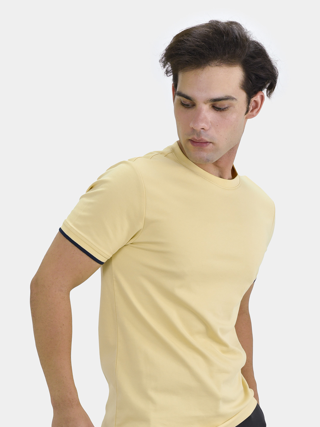 Men"s Cotton Crewneck Tee