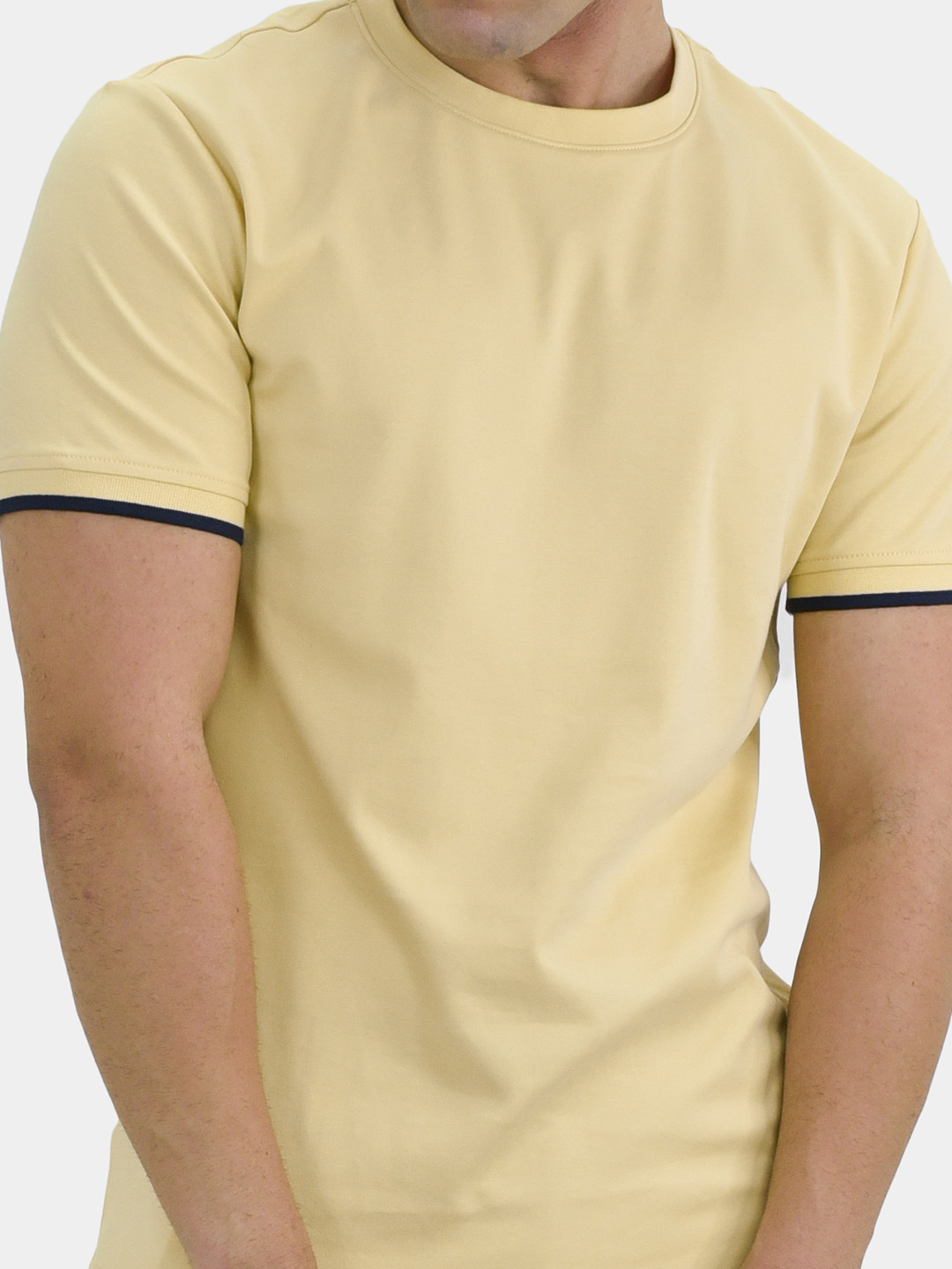 Men"s Cotton Crewneck Tee