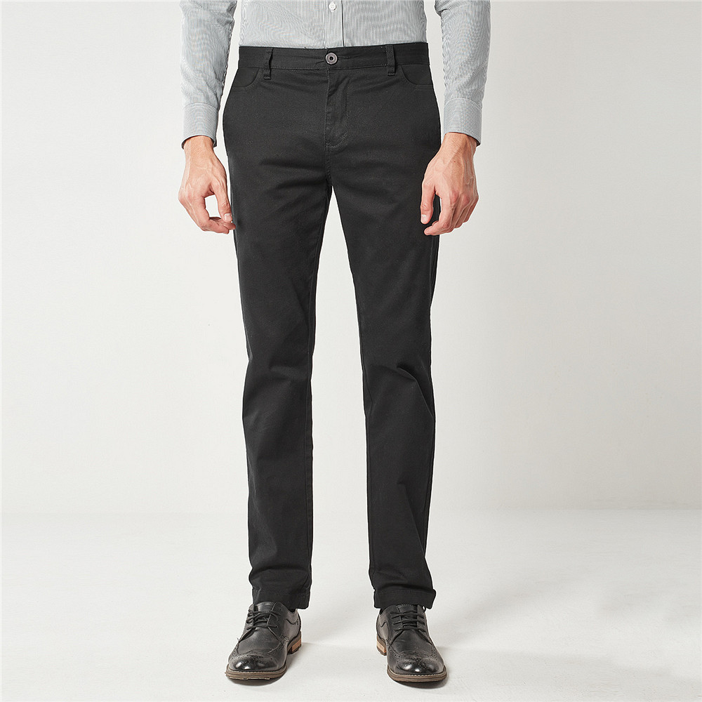 Men"s Khakis Pants-Black