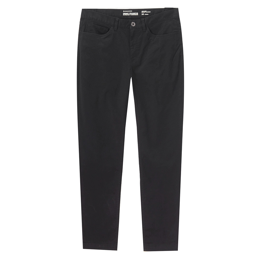 Men"s Khakis Pants-Black
