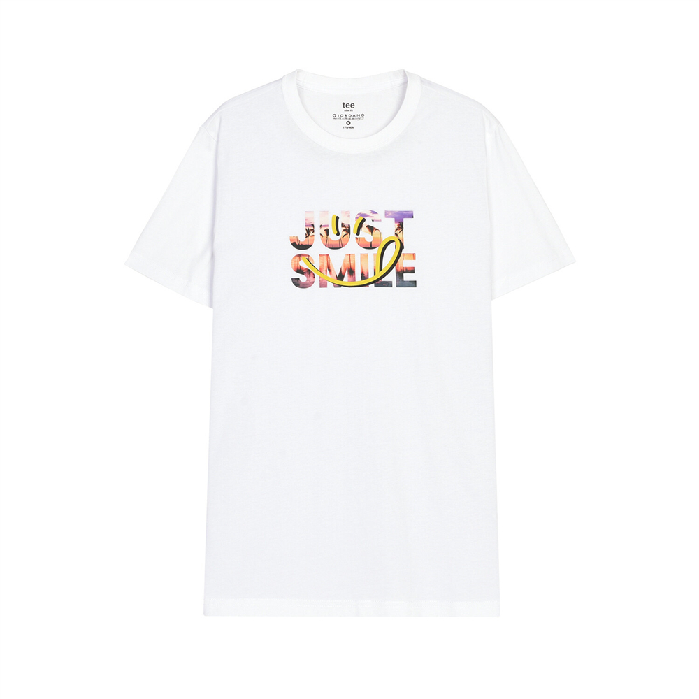 Men"s Letter Print Tee