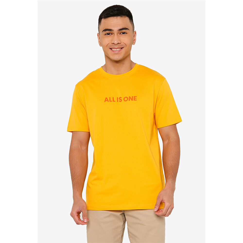 Men"s Message Print Tee