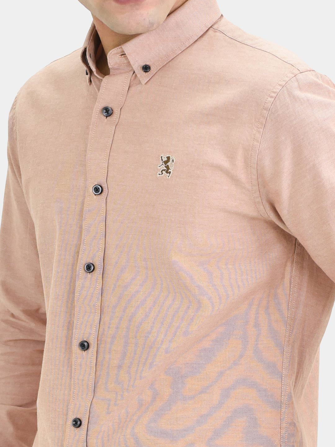 Men"s Oxford Shirt-Long Sleeve Slim Fit
