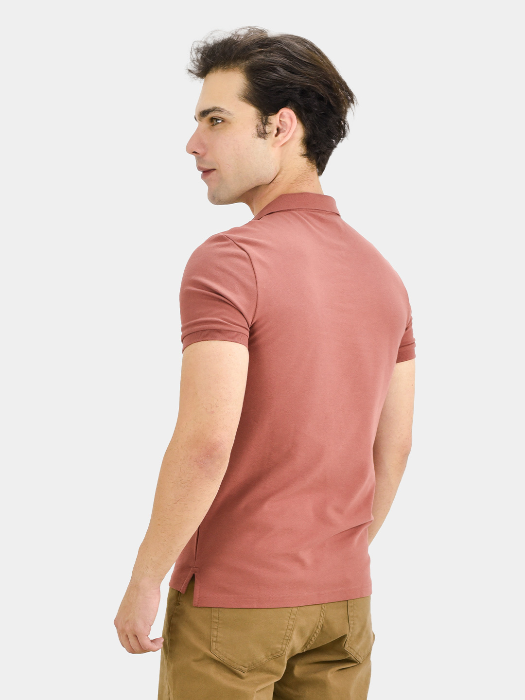 Men"s Polo-lycra polo