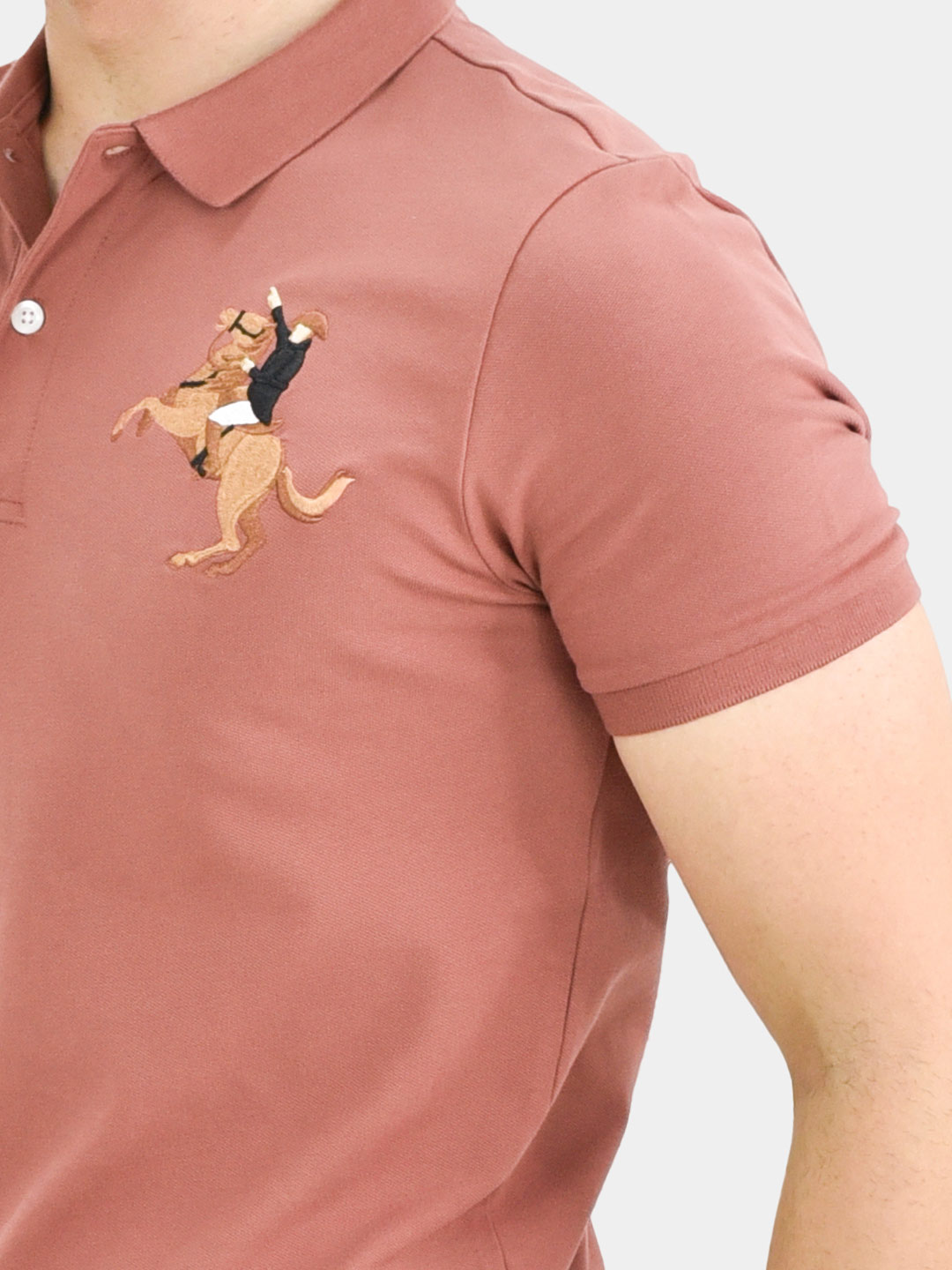 Men"s Polo-lycra polo