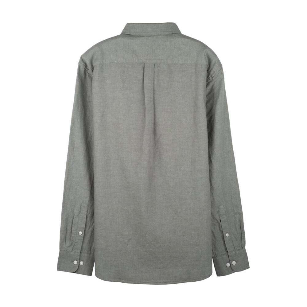 Men"s Poplin Shirt-Green