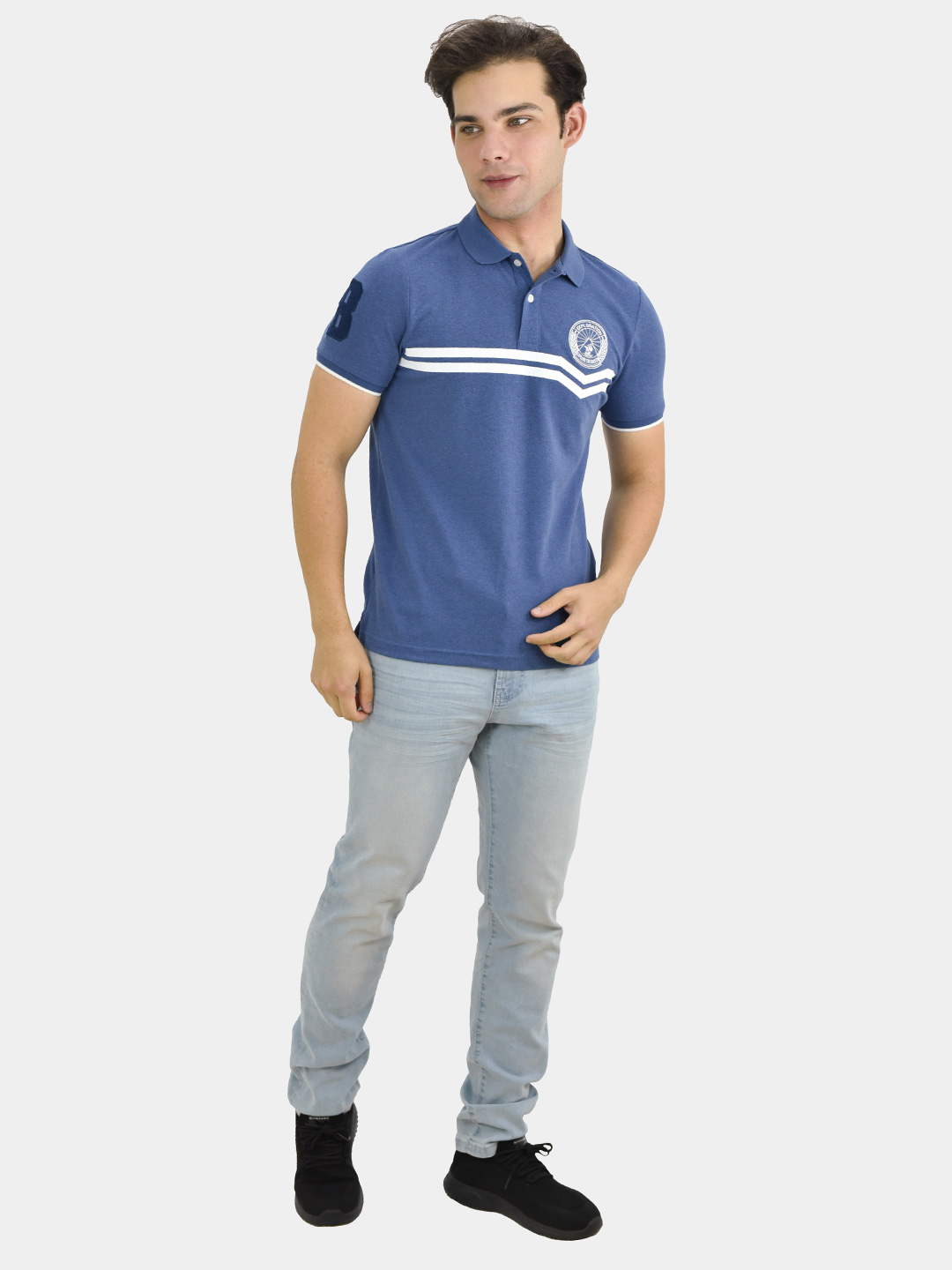 Men"s Skinny Tapered Denim Jeans