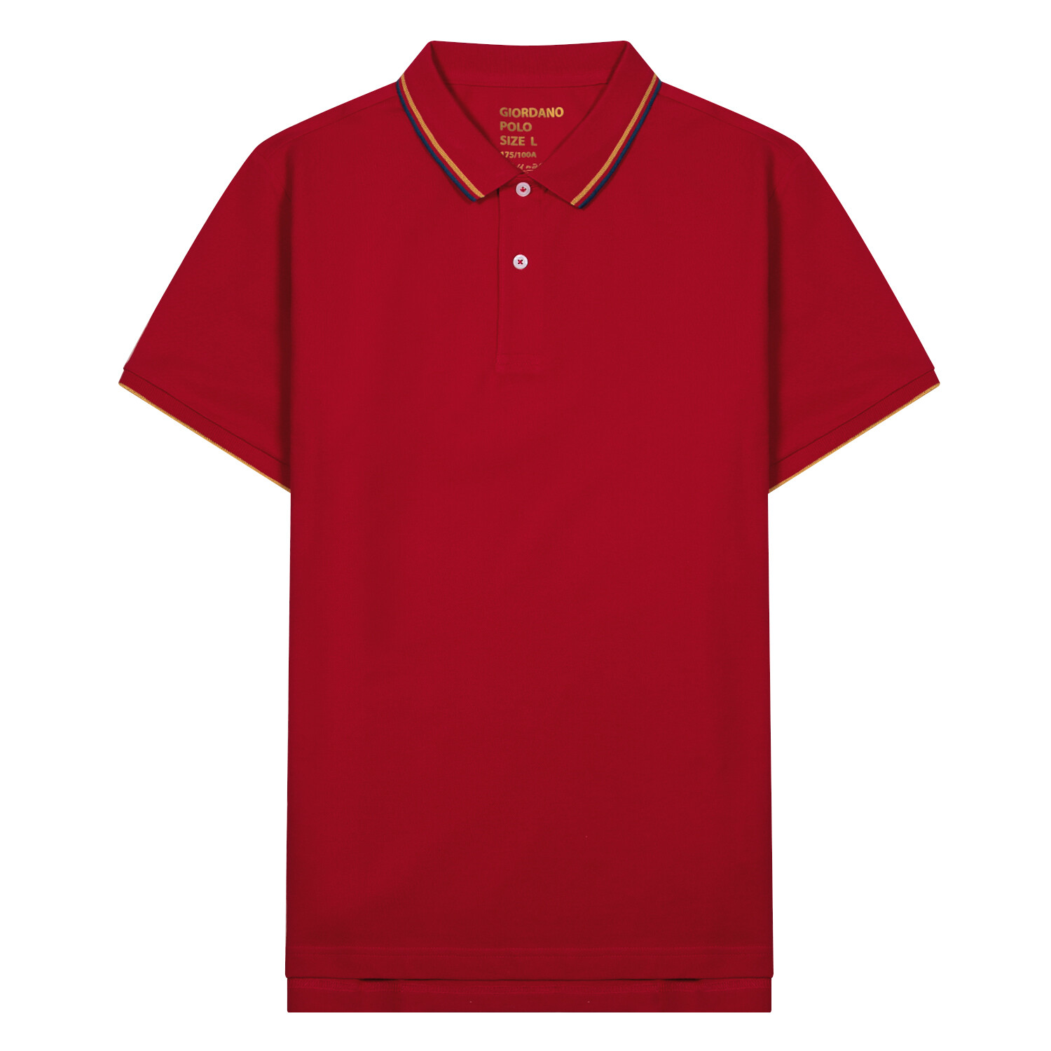Men"s Solid Cotton Polo