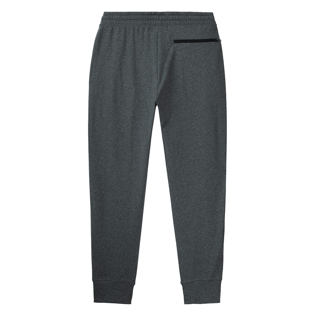 Men"s Stretchy Elastic Waistband Lightweight Joggers-Grey