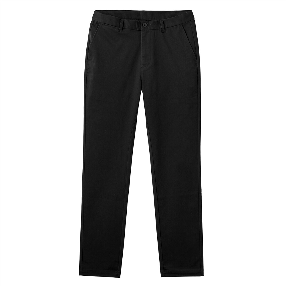 Men"s Twill Pants-Black