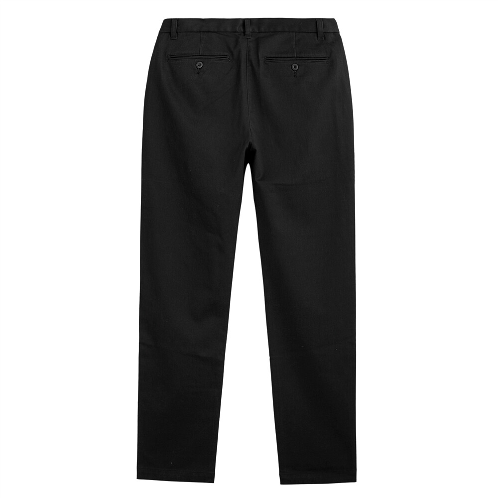 Men"s Twill Pants-Black