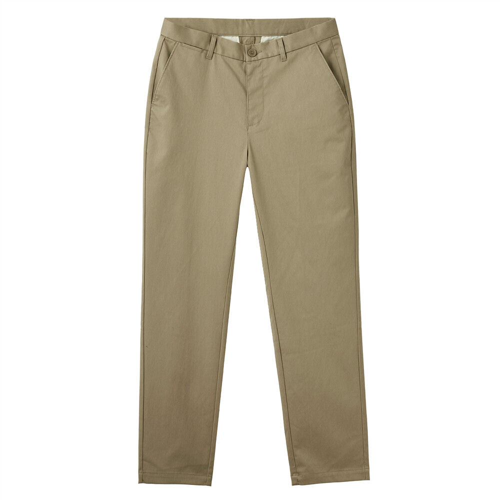 Men"s Twill Pants-Brown