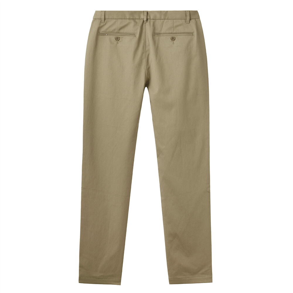 Men"s Twill Pants-Brown