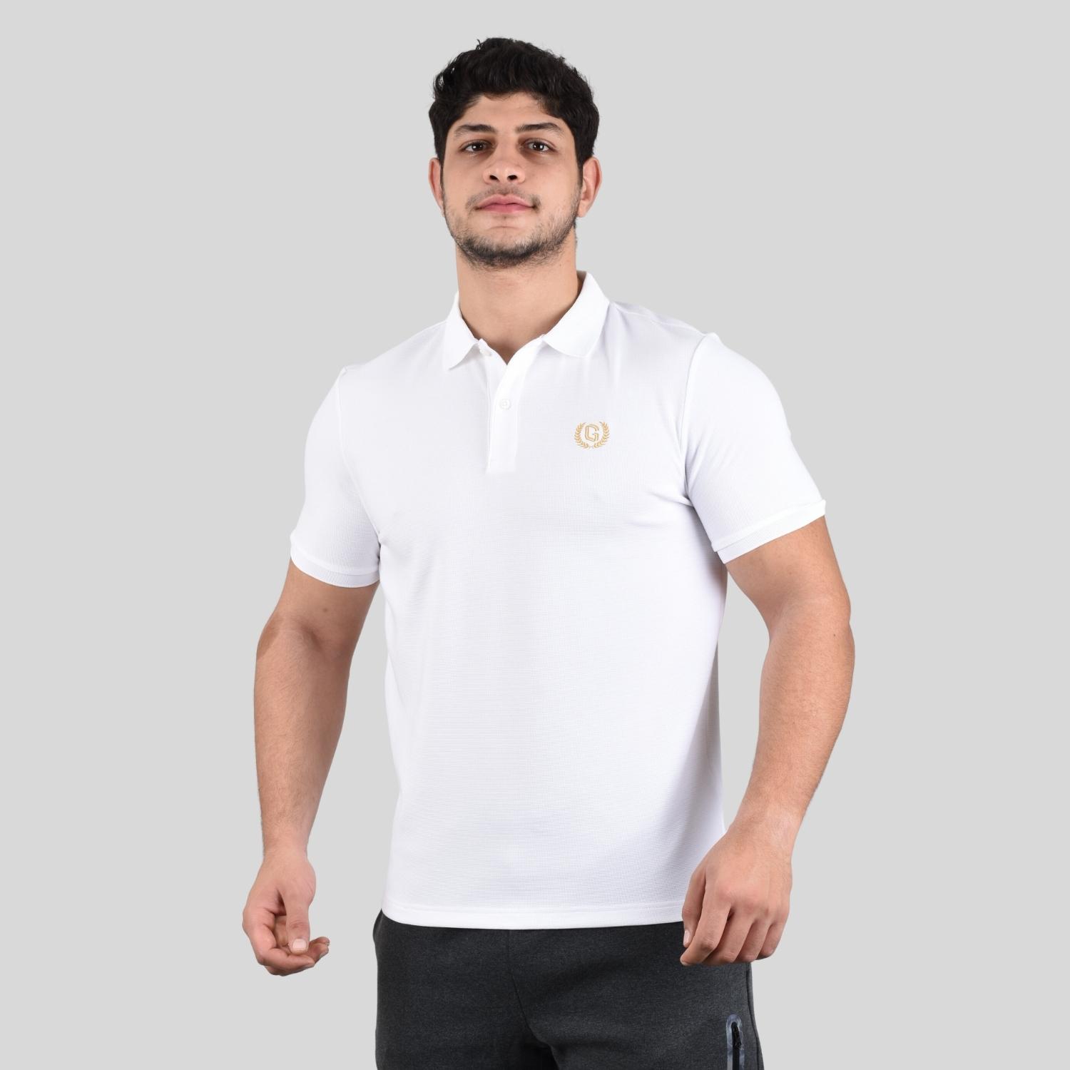 Men"s Waffle polo
