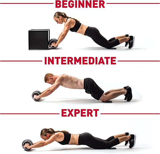 Roller for Core Workouts,Abs Workout Equipment for Abdominal & Core Strength Training- AB Exercise Equipment for Home Gym Core Workout for Women and Men