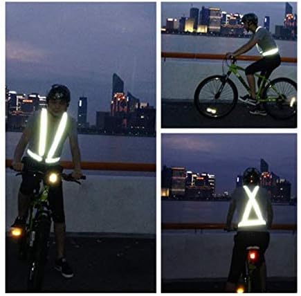 Bike Safe Reflective Safety Vest For Construction Traffic Warehouse Visibility Security Jacket Strips Wear Uniform
