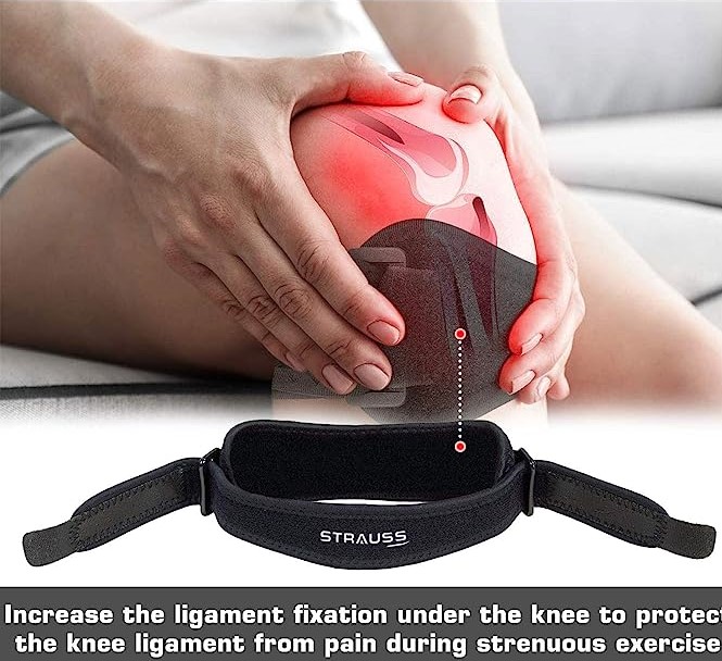 Adjustable Knee Support Patella|knee support for men and women|knee cap|Knee brace|Knee Guard Pack-2