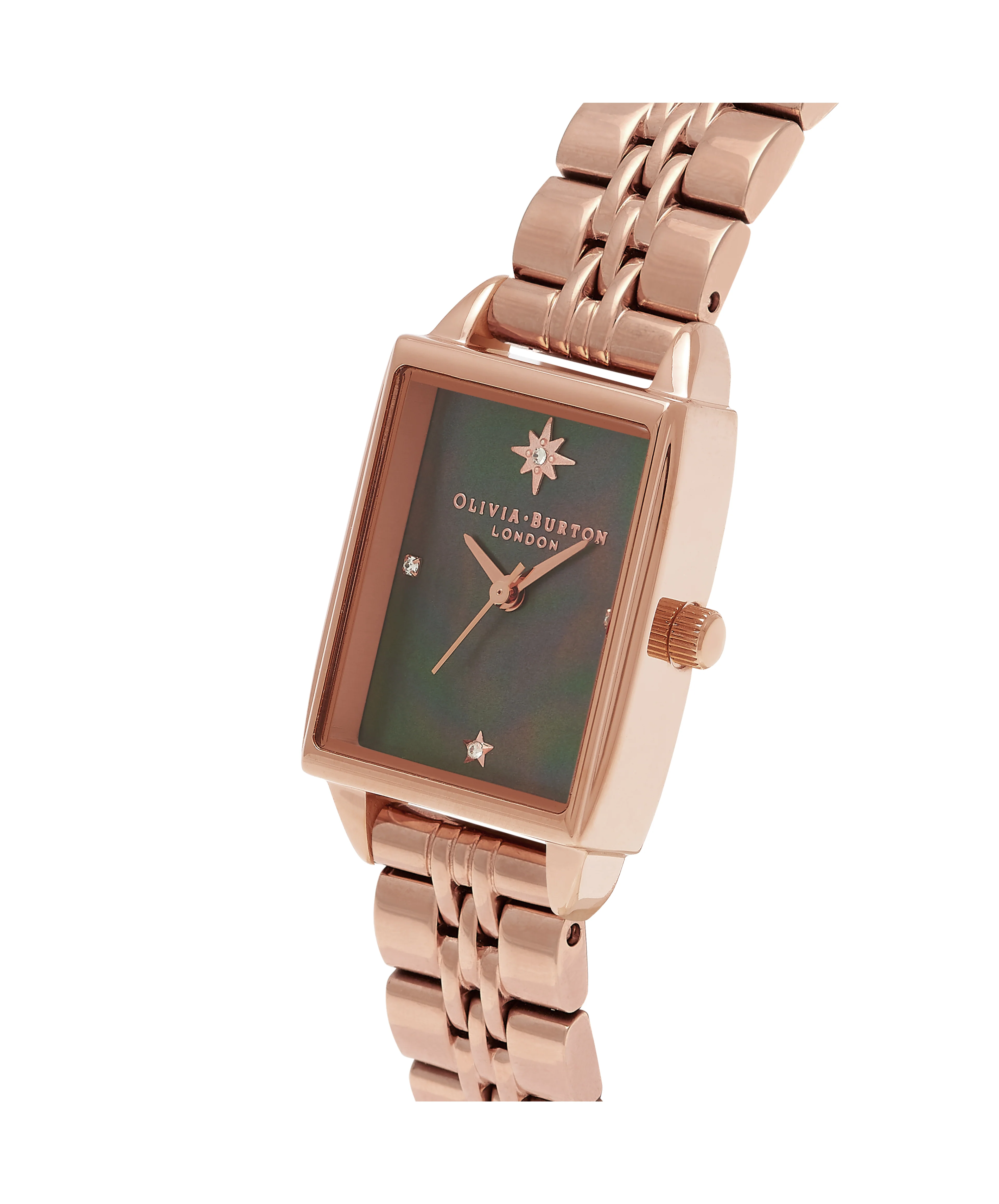 Olivia Burton Black Watch-OB16GD80