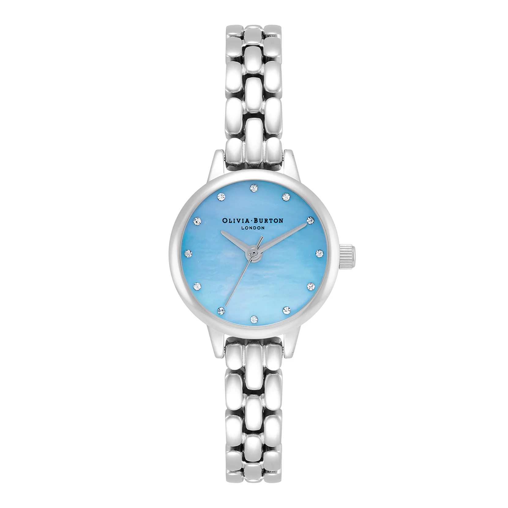 Olivia Burton Blue/ Stone Watch