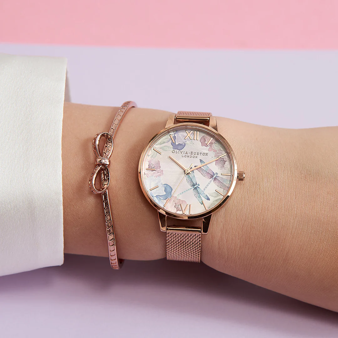 Olivia Burton Floral Watch-OB16PP83