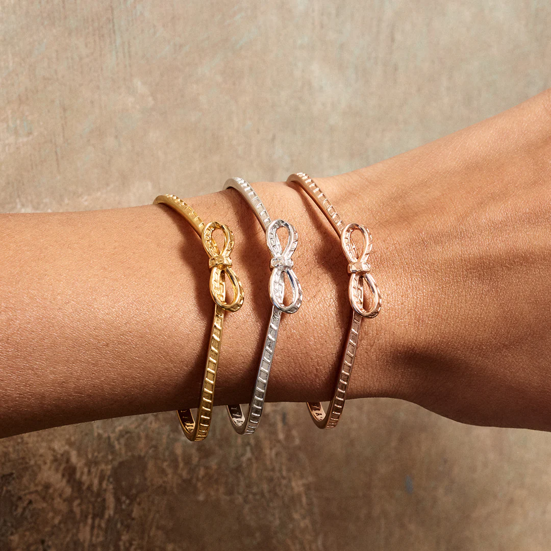 Olivia Burton Gold Bangles-OBJVBB27