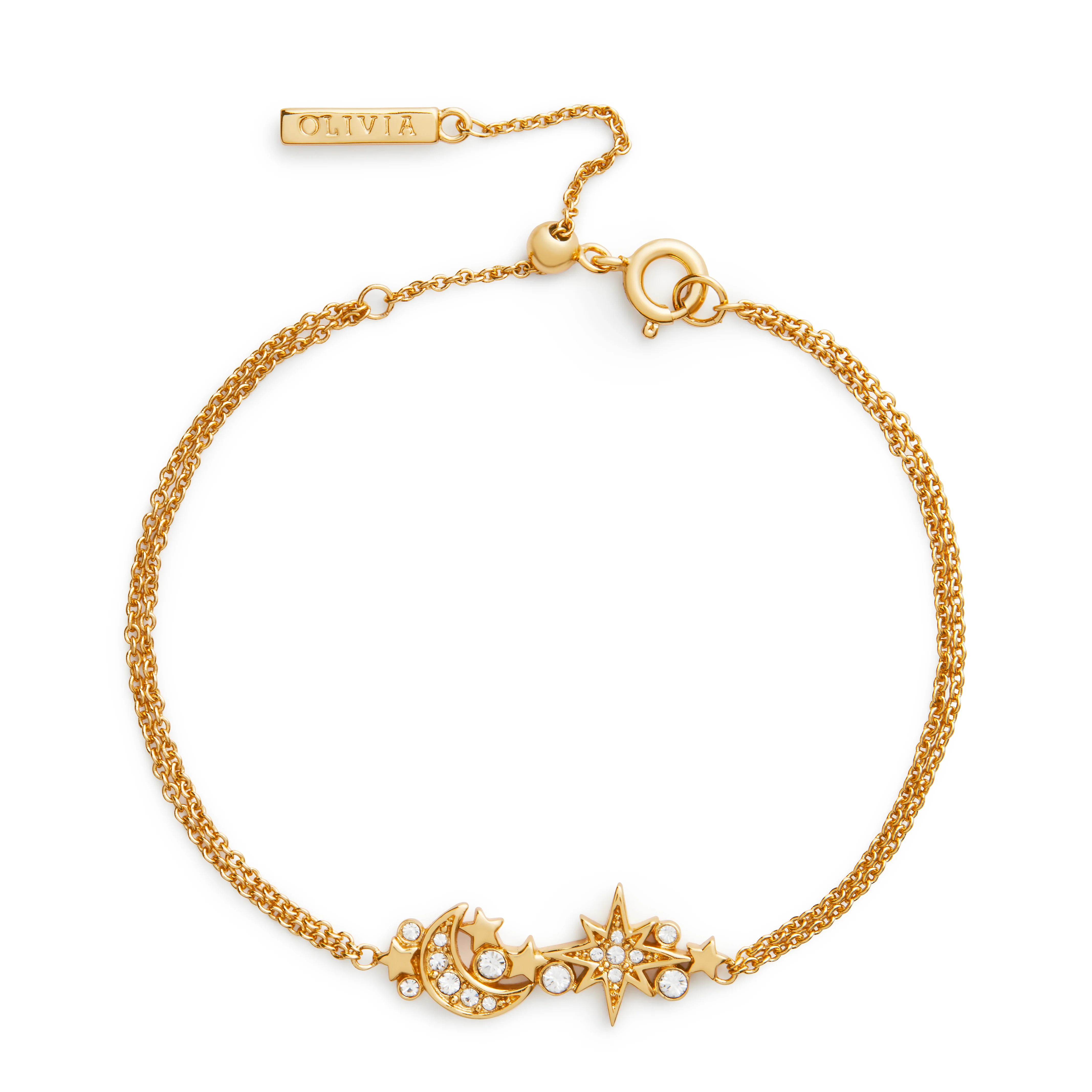 Olivia Burton Gold Bracelet-OBJCLB16