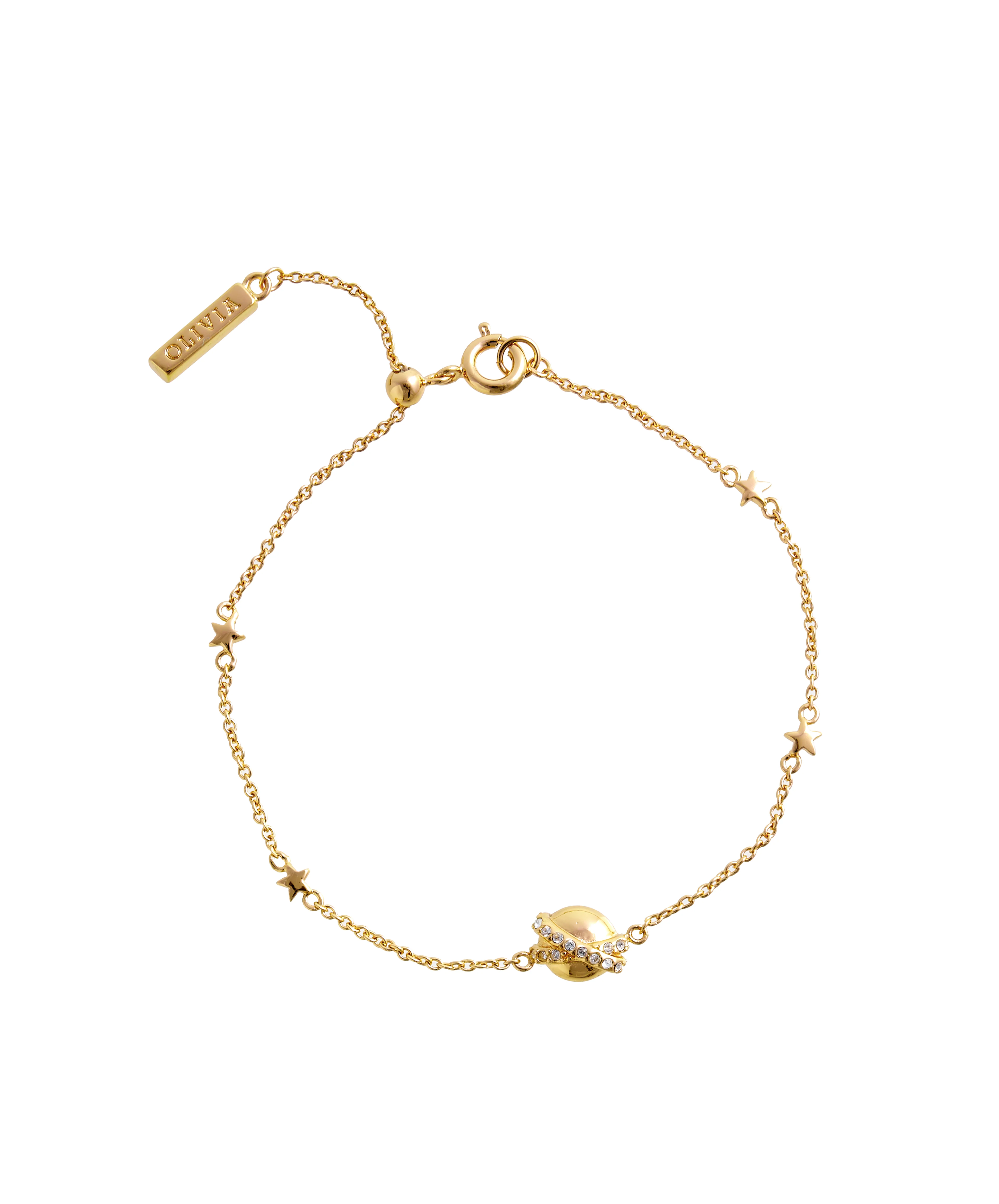 Olivia Burton Gold Bracelet-OBJCLB36