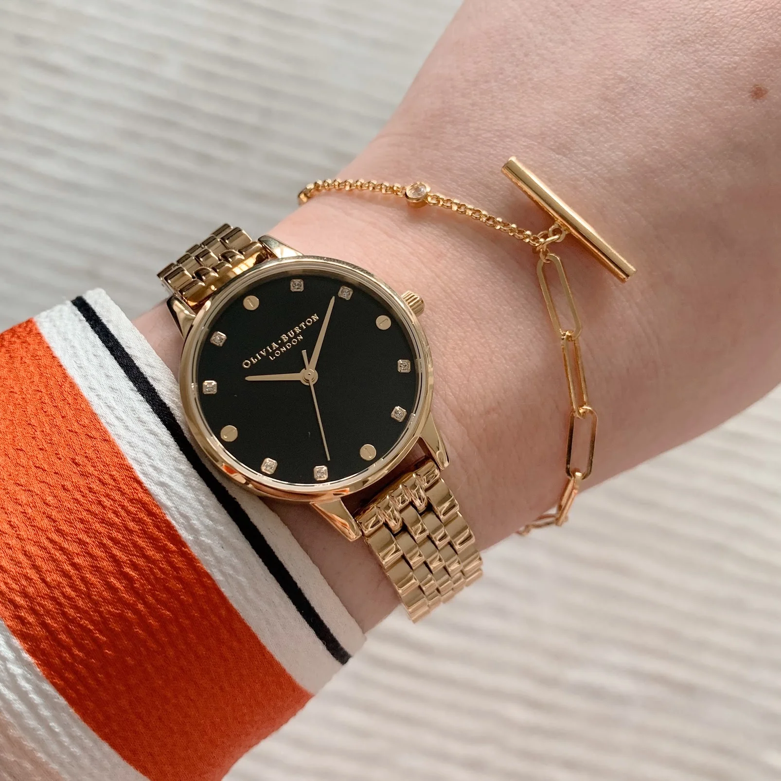 Olivia Burton Gold Bracelet-OBJCOB63