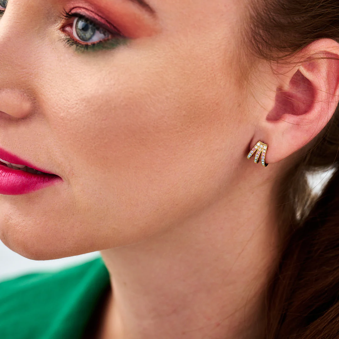 Olivia Burton Gold EarRing-OBJRBE12