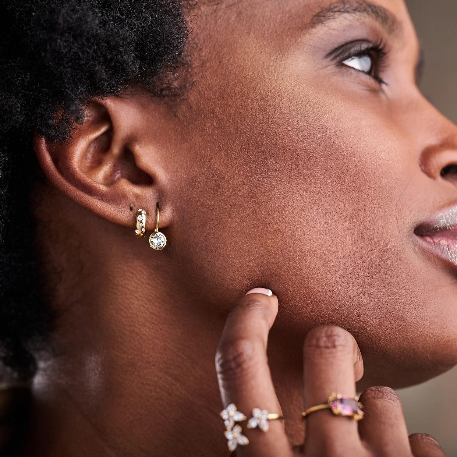 Olivia Burton Gold EarRing-OBJRBE20