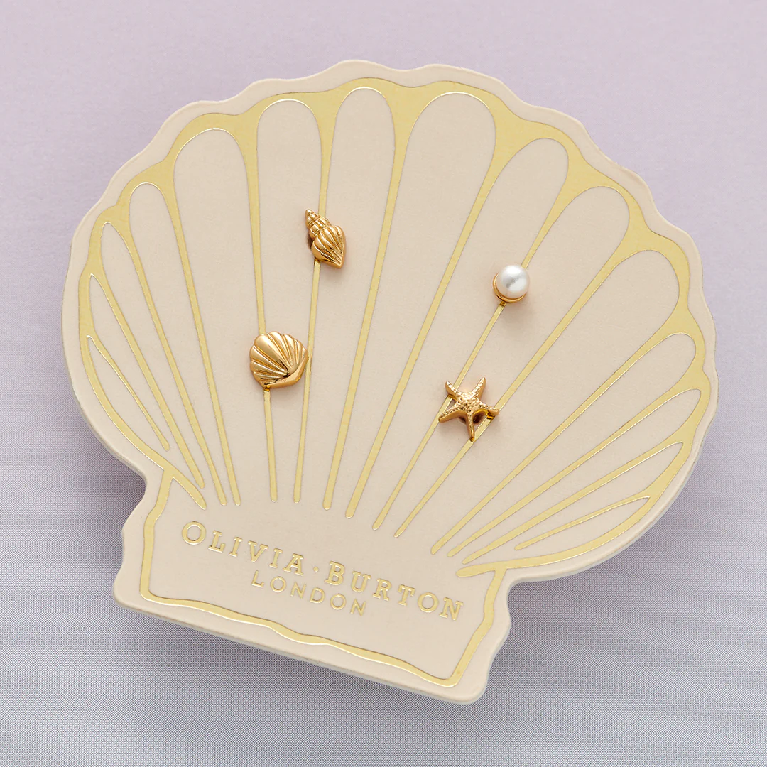 Olivia Burton Gold EarRing-OBJSCE47