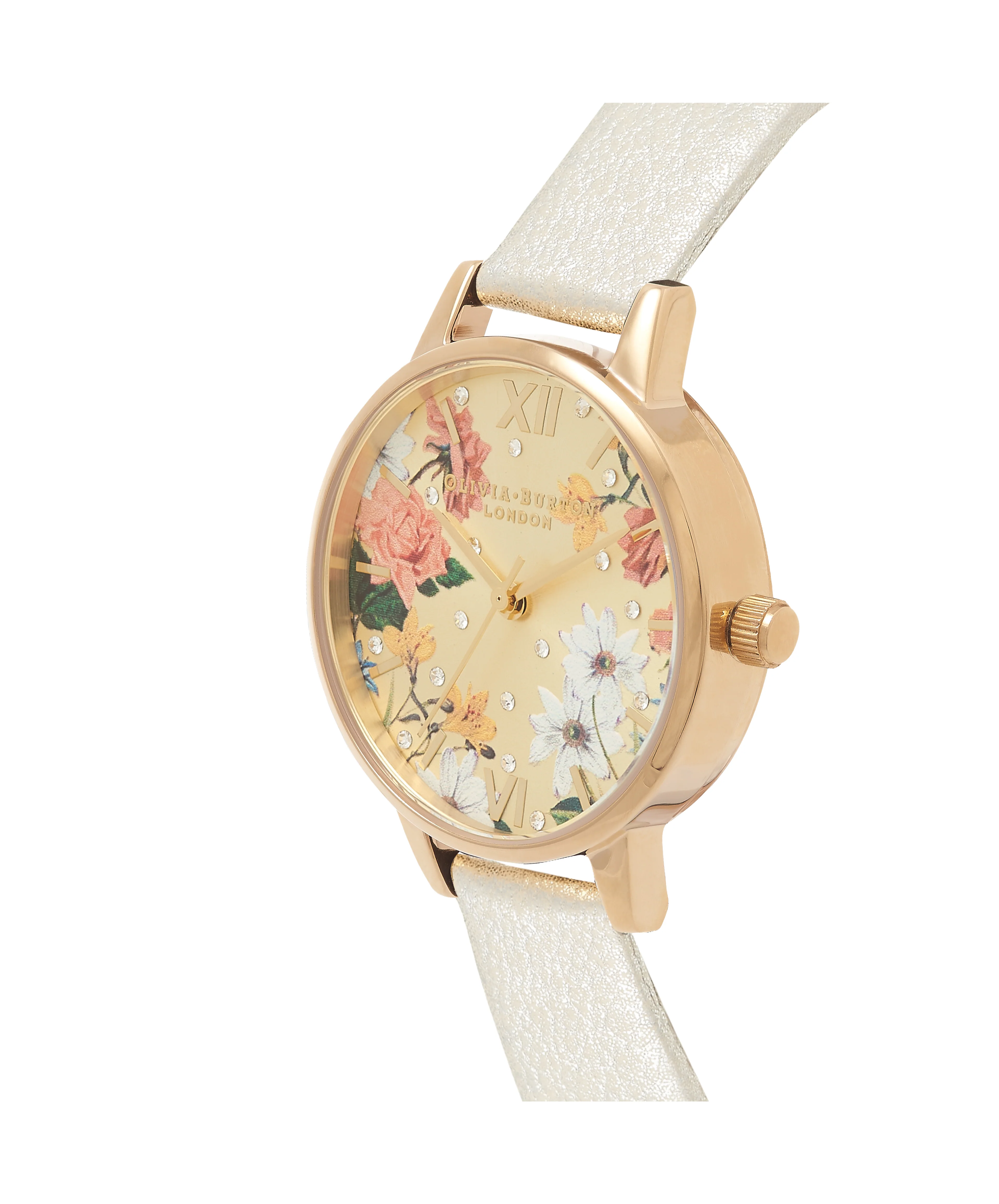 Olivia Burton Gold/ Floral Watch