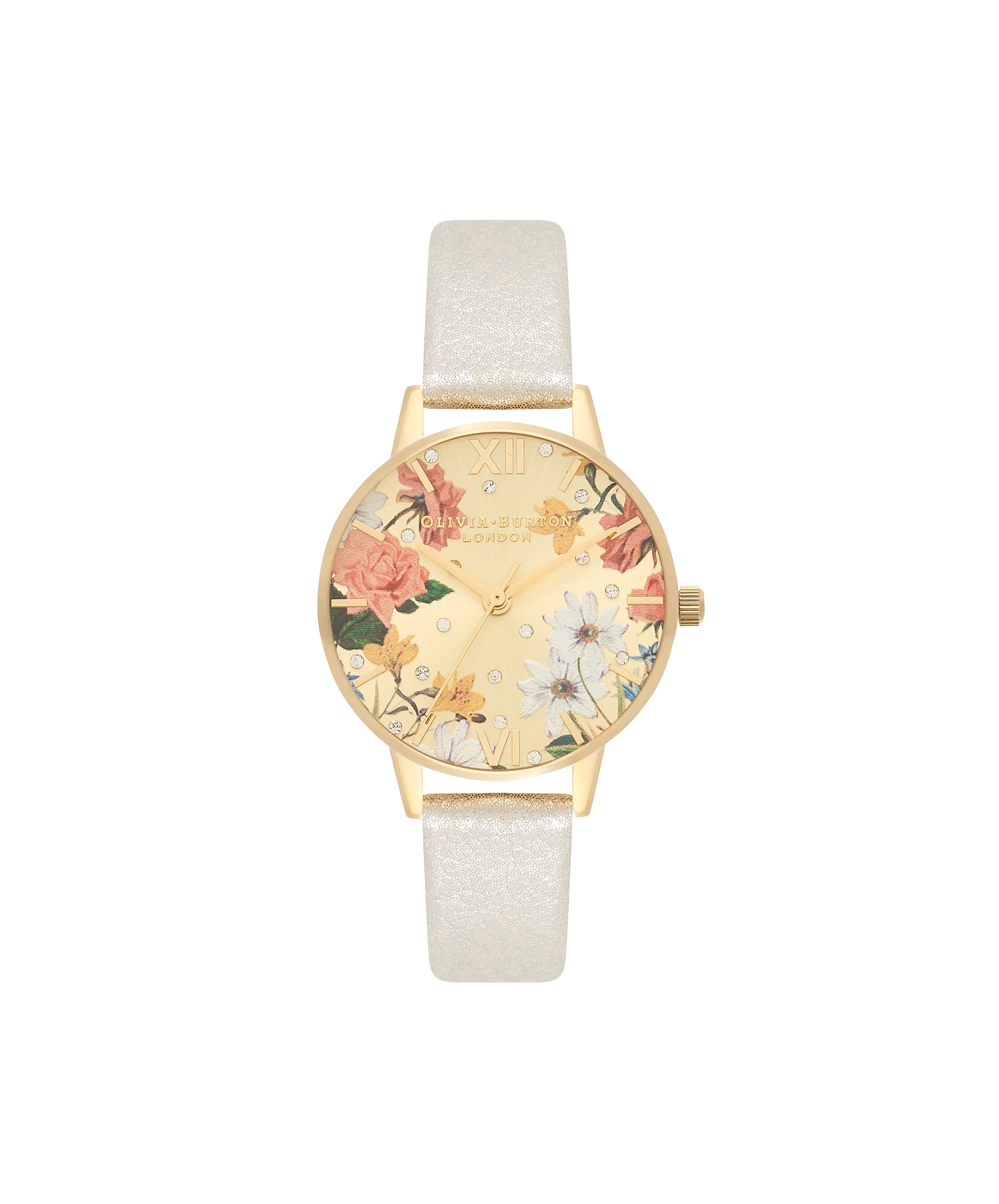 Olivia Burton Gold/ Floral Watch
