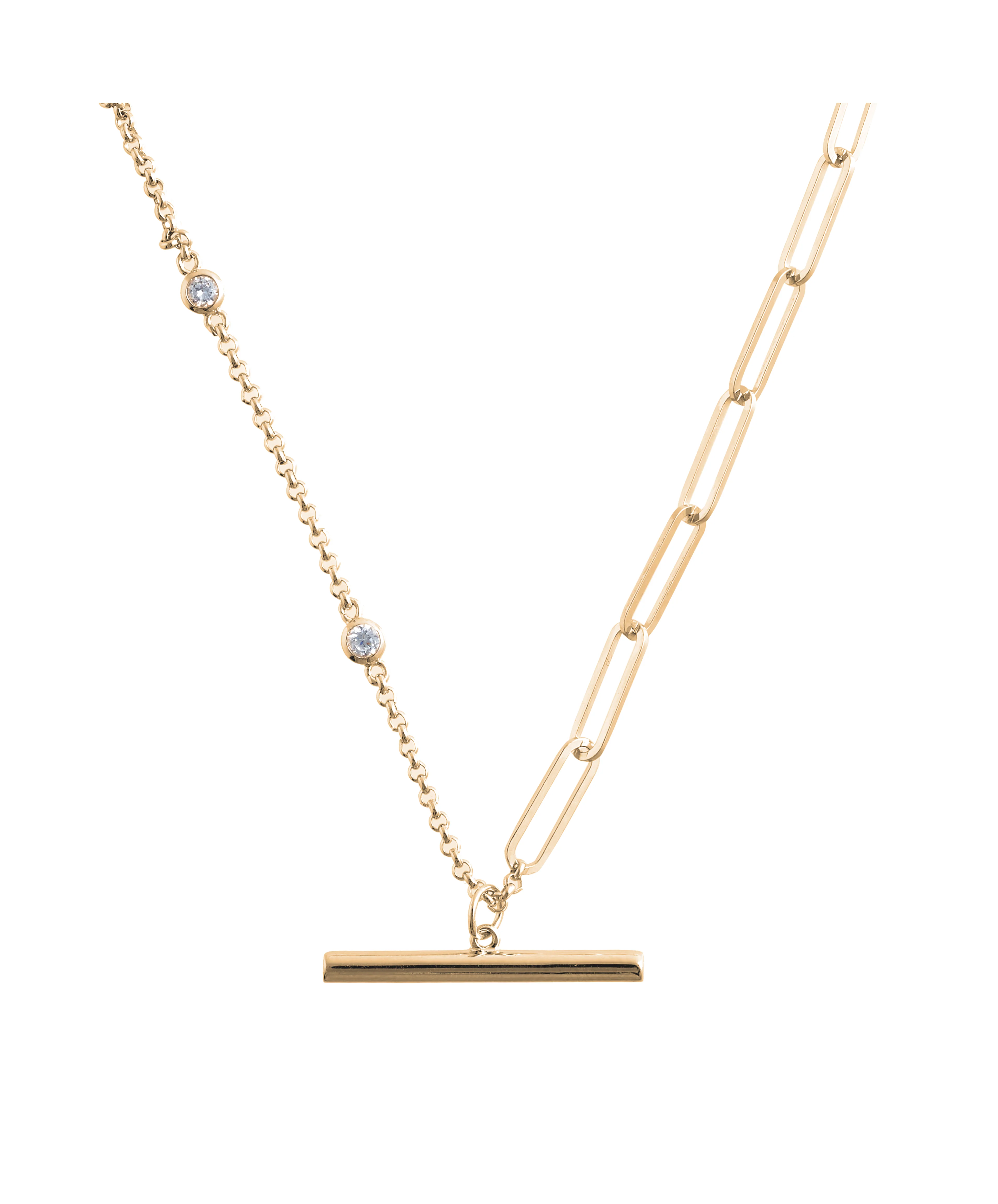 Olivia Burton Gold Necklace-OBJCON73