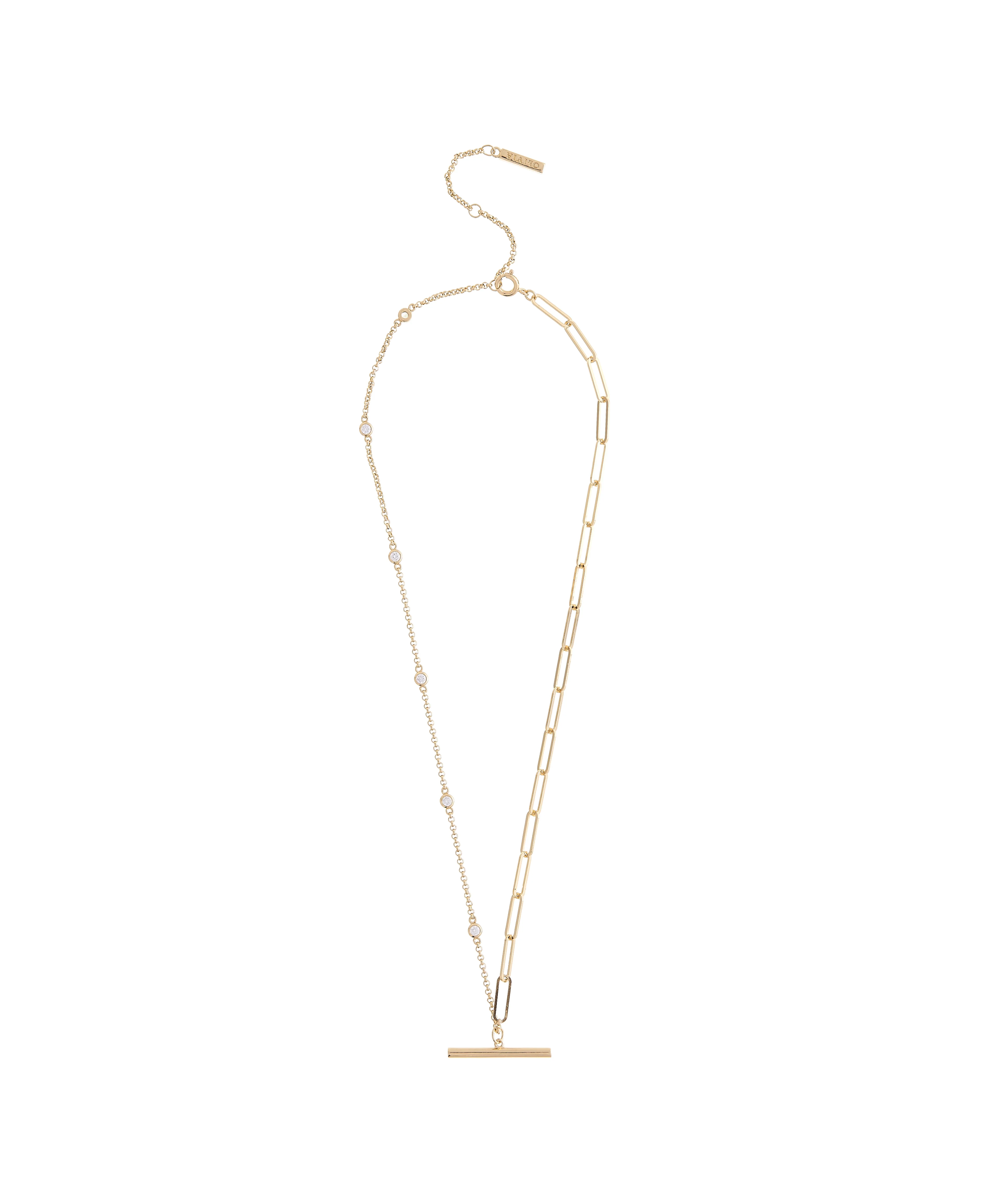 Olivia Burton Gold Necklace-OBJCON73