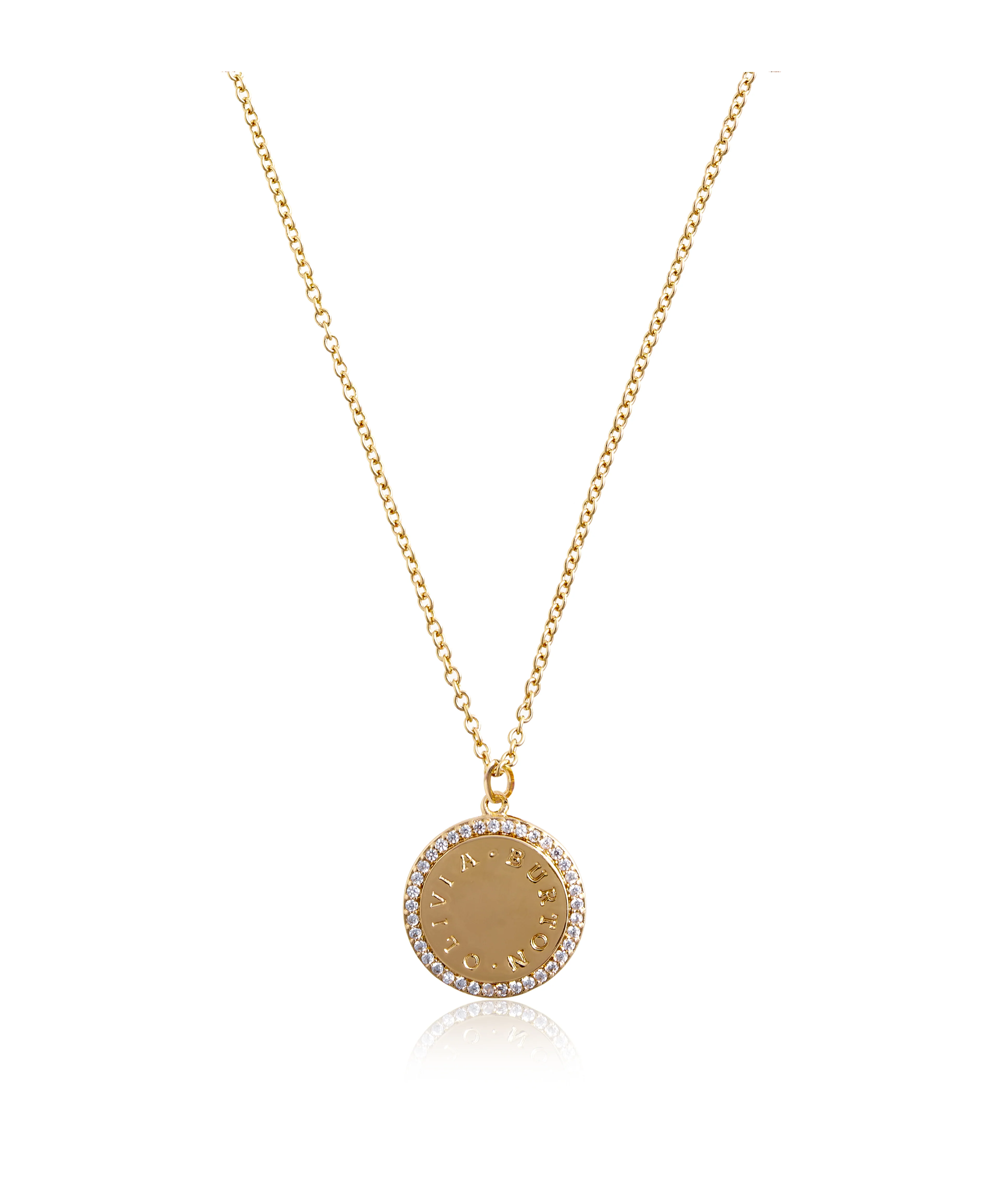 Olivia Burton Gold Necklace-OBJCON75