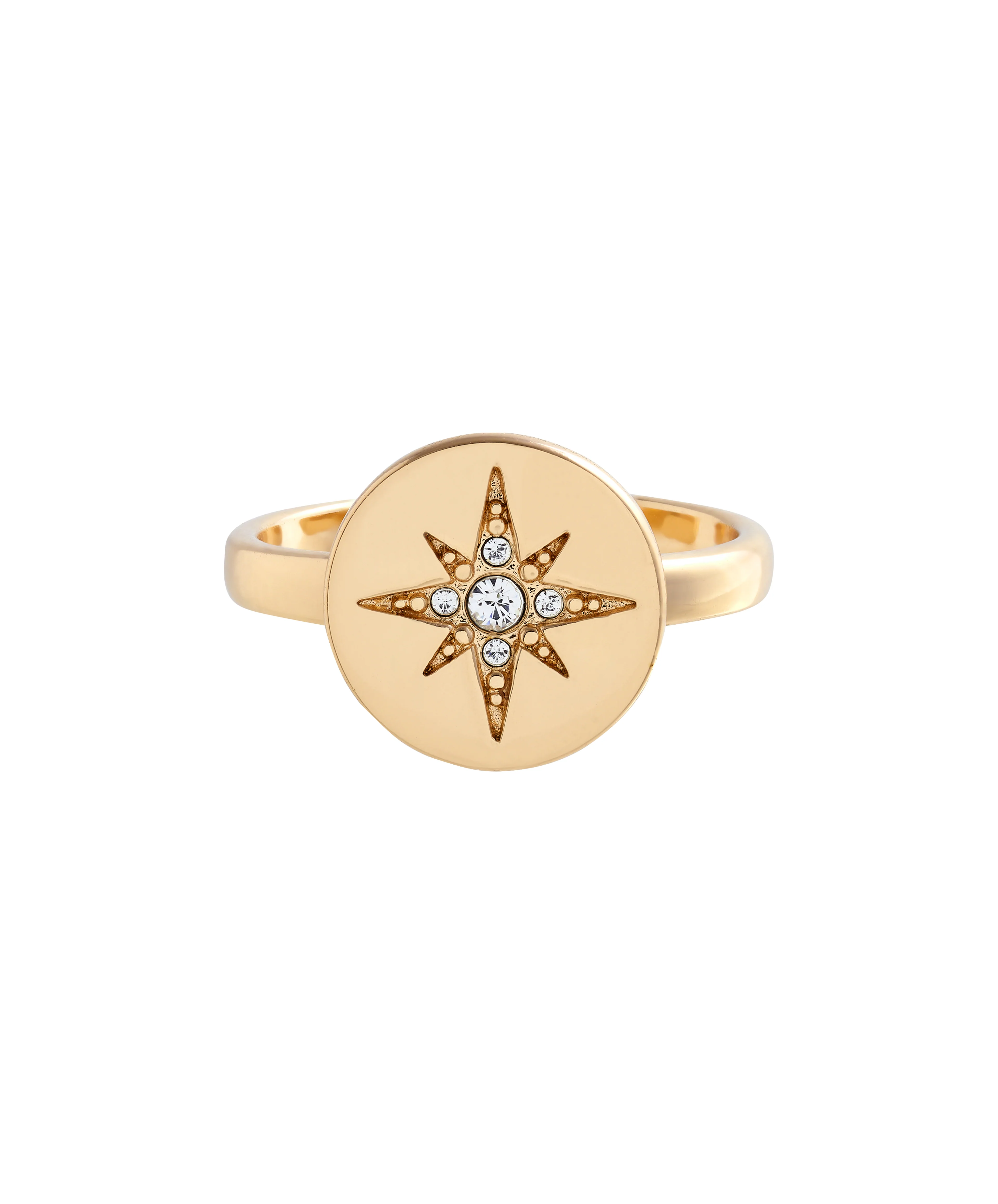 Olivia Burton Gold Ring-OBJ16CLR22