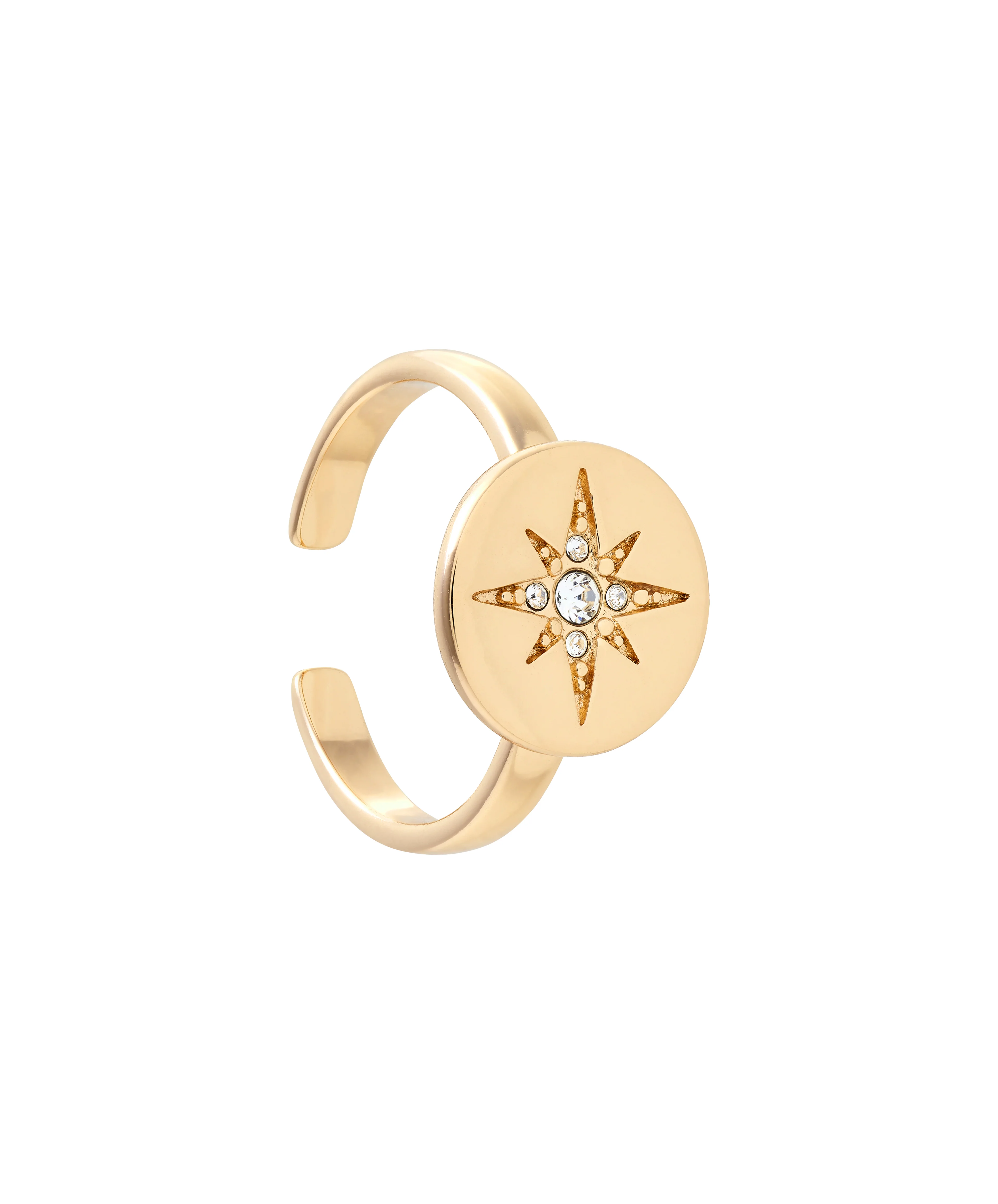 Olivia Burton Gold Ring-OBJ16CLR22