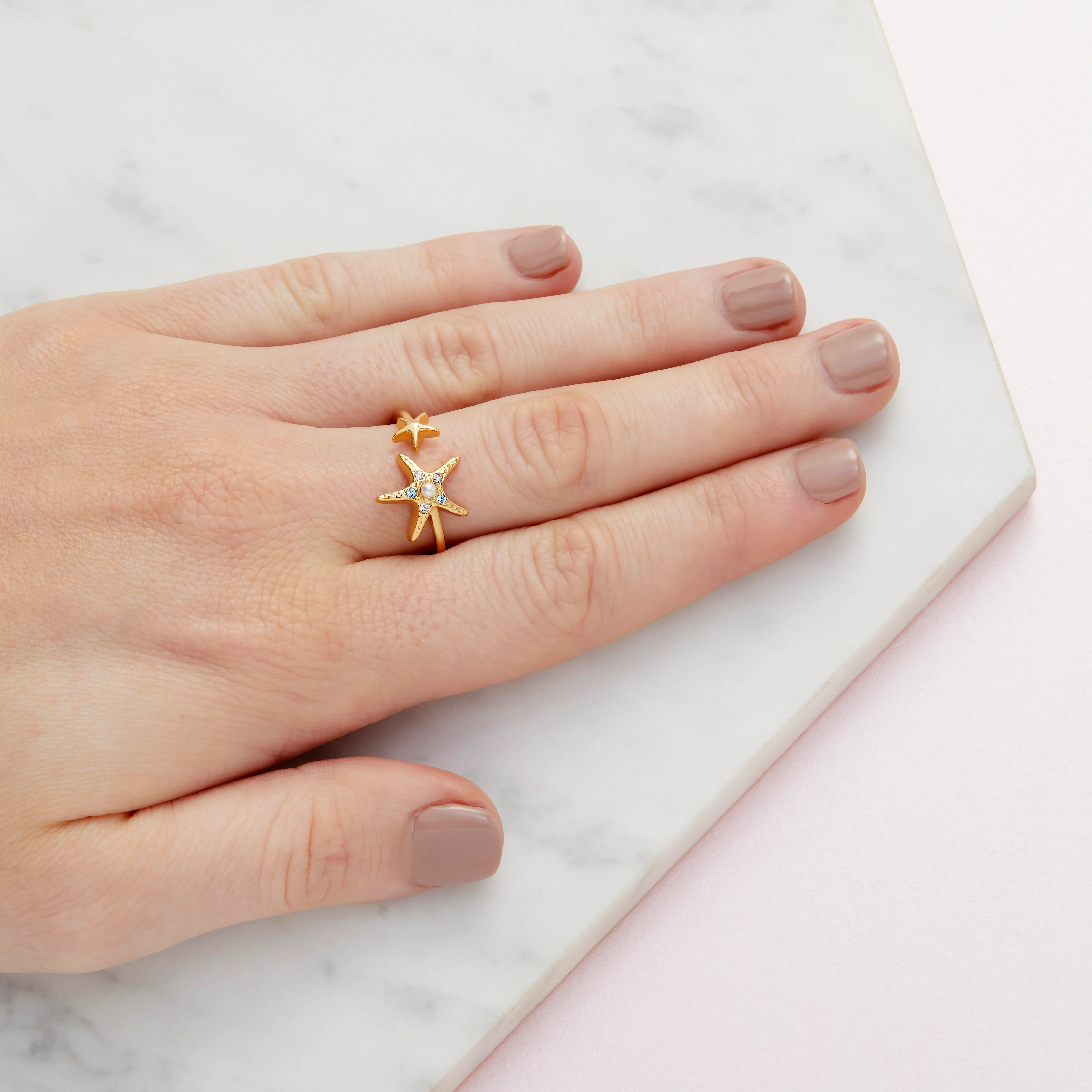 Olivia Burton Gold Ring-OBJSCR09