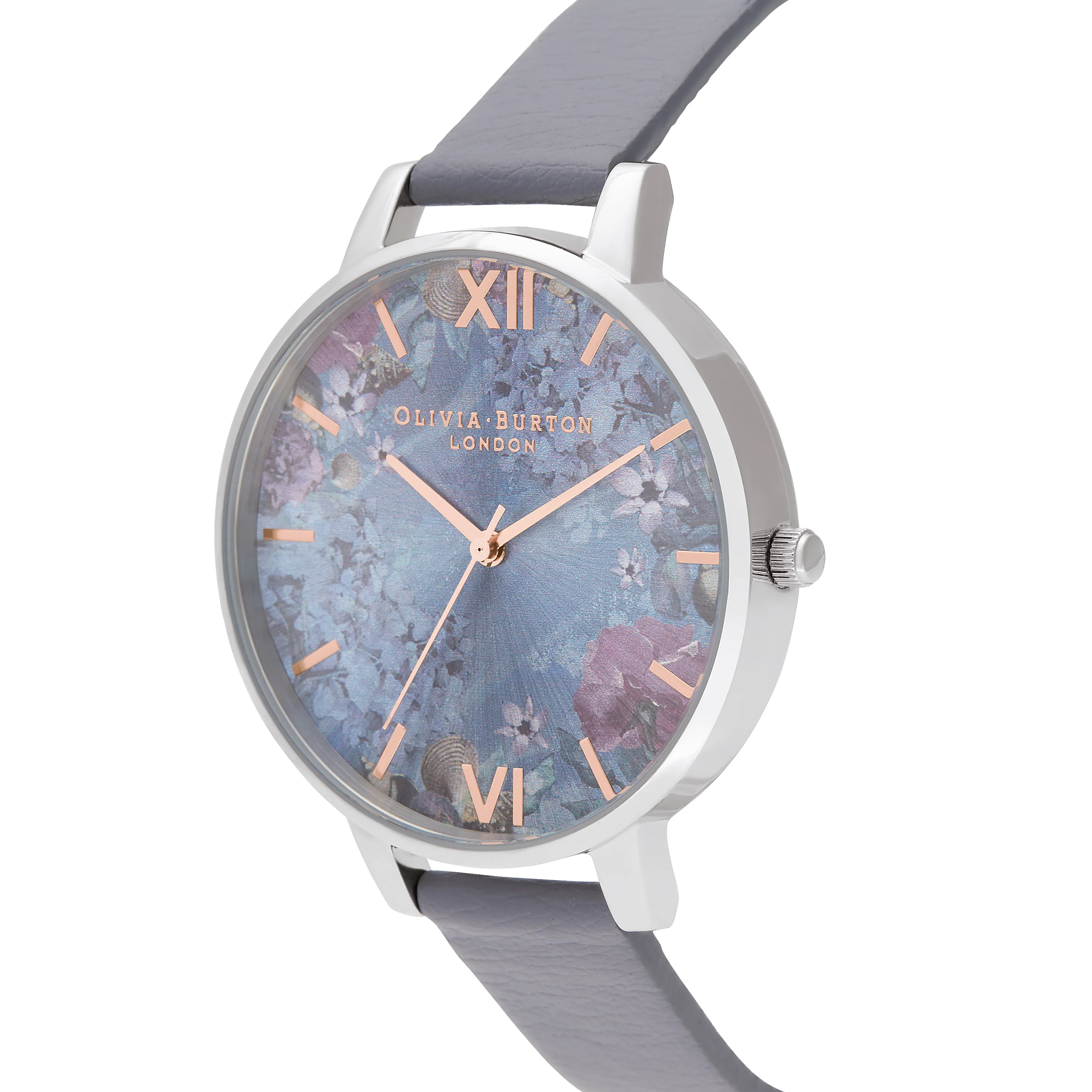 Olivia Burton Navy/ Floral Watch