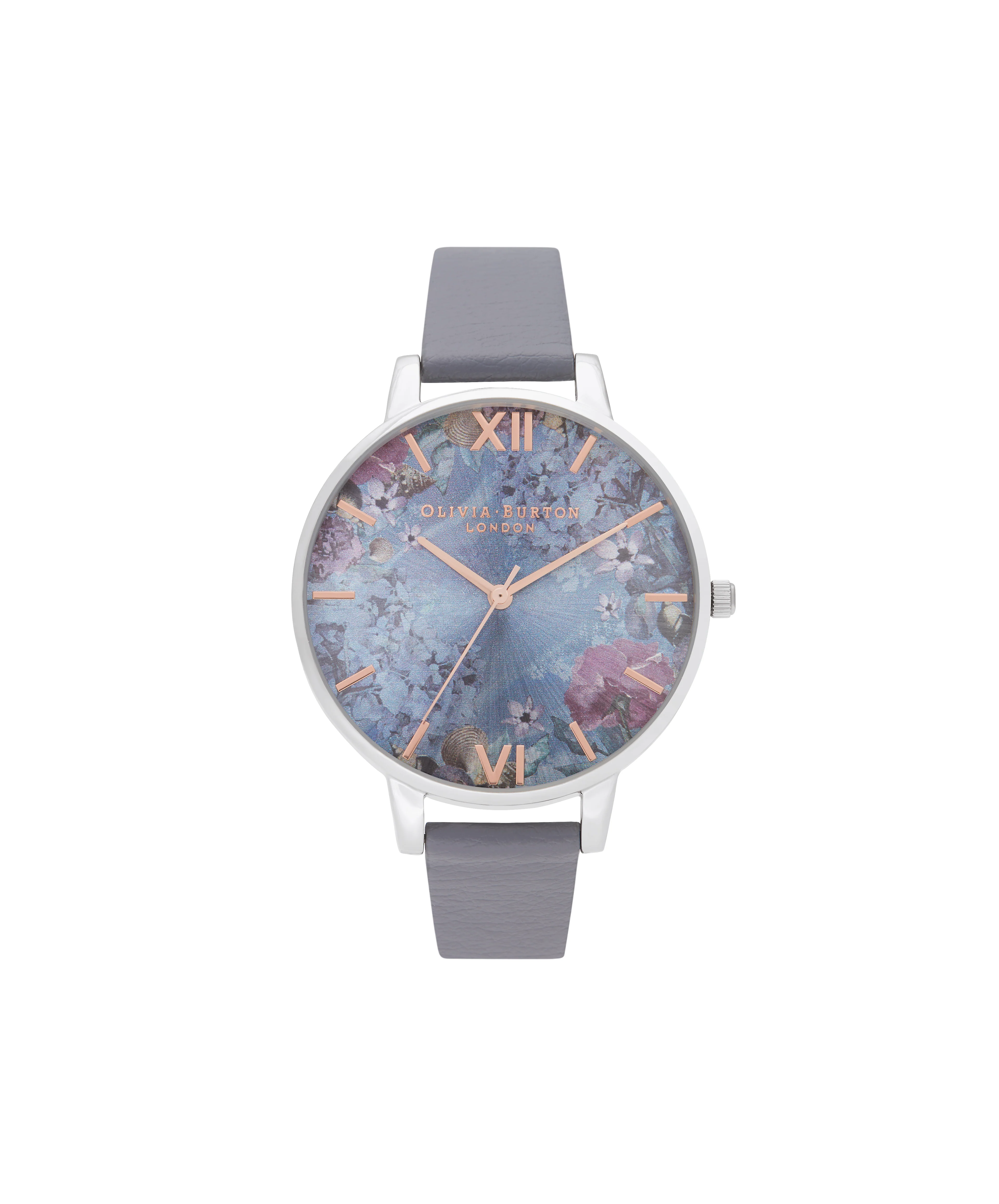 Olivia Burton Navy/ Floral Watch