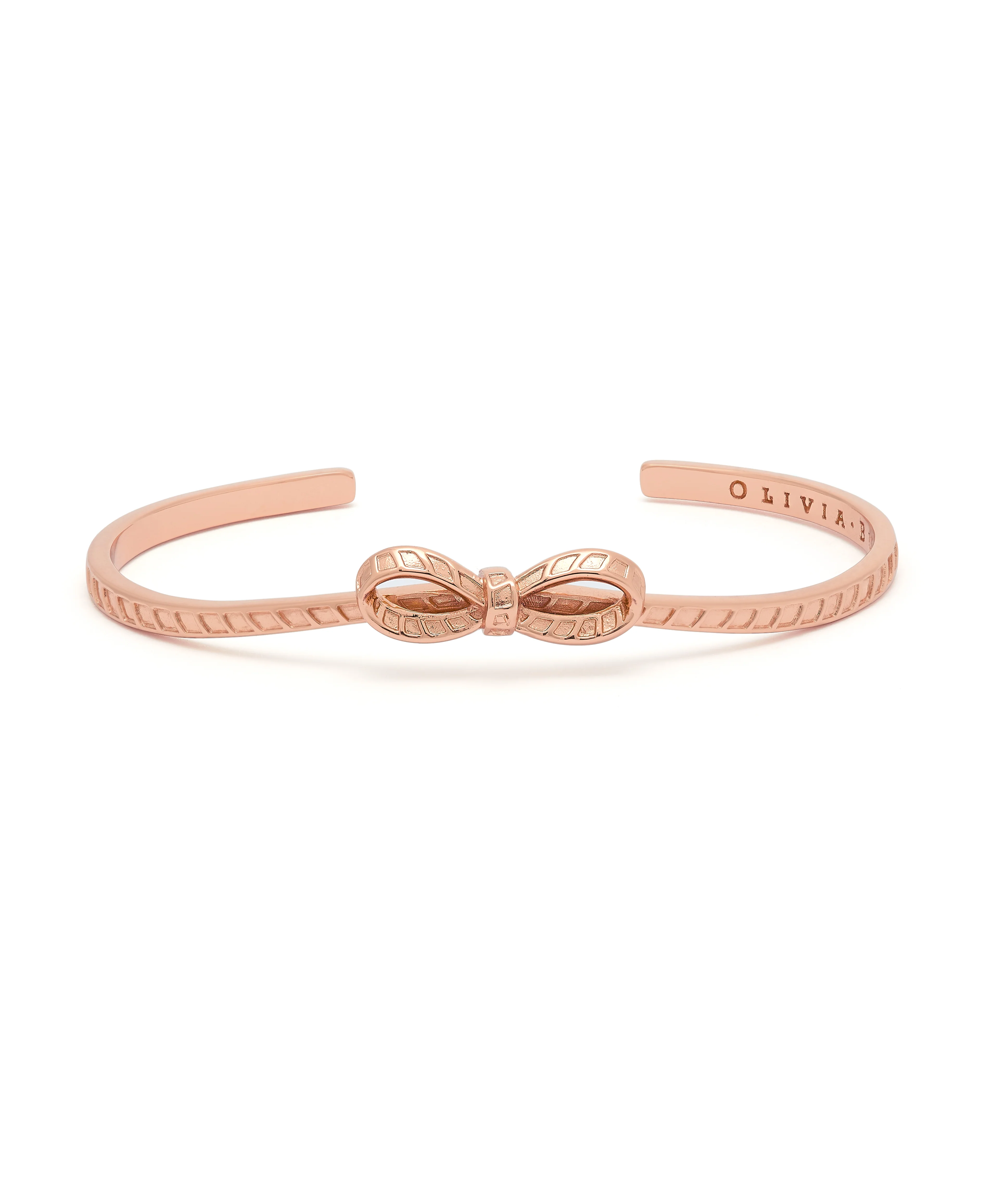 Olivia Burton Rose Gold Bangles-OBJVBB26