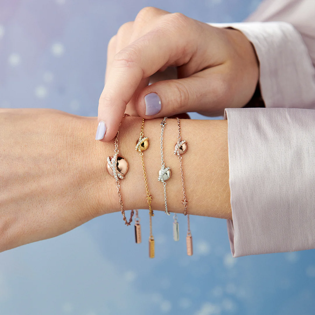 Olivia Burton Rose Gold Bracelet-OBJCLB40