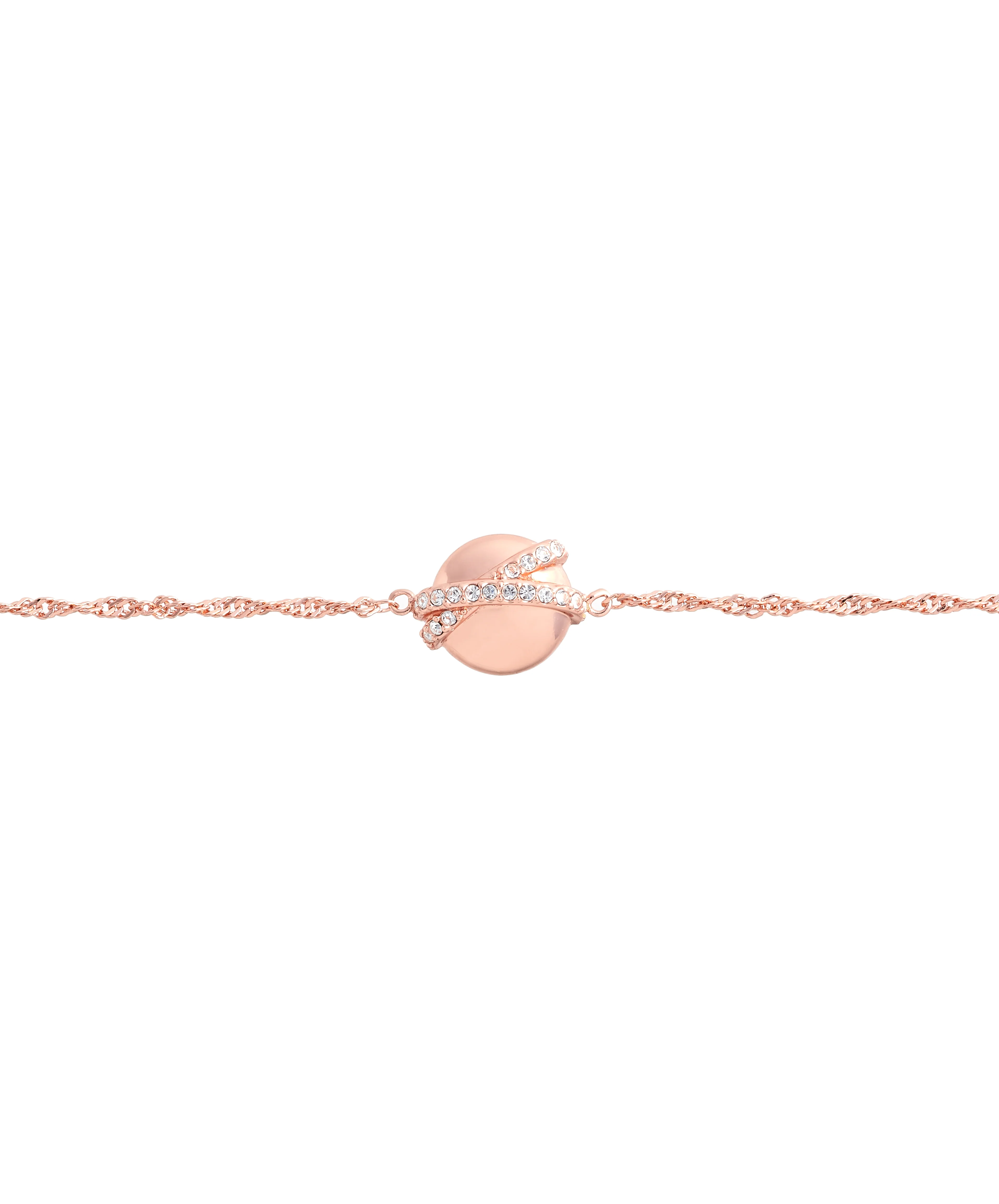 Olivia Burton Rose Gold Bracelet-OBJCLB40