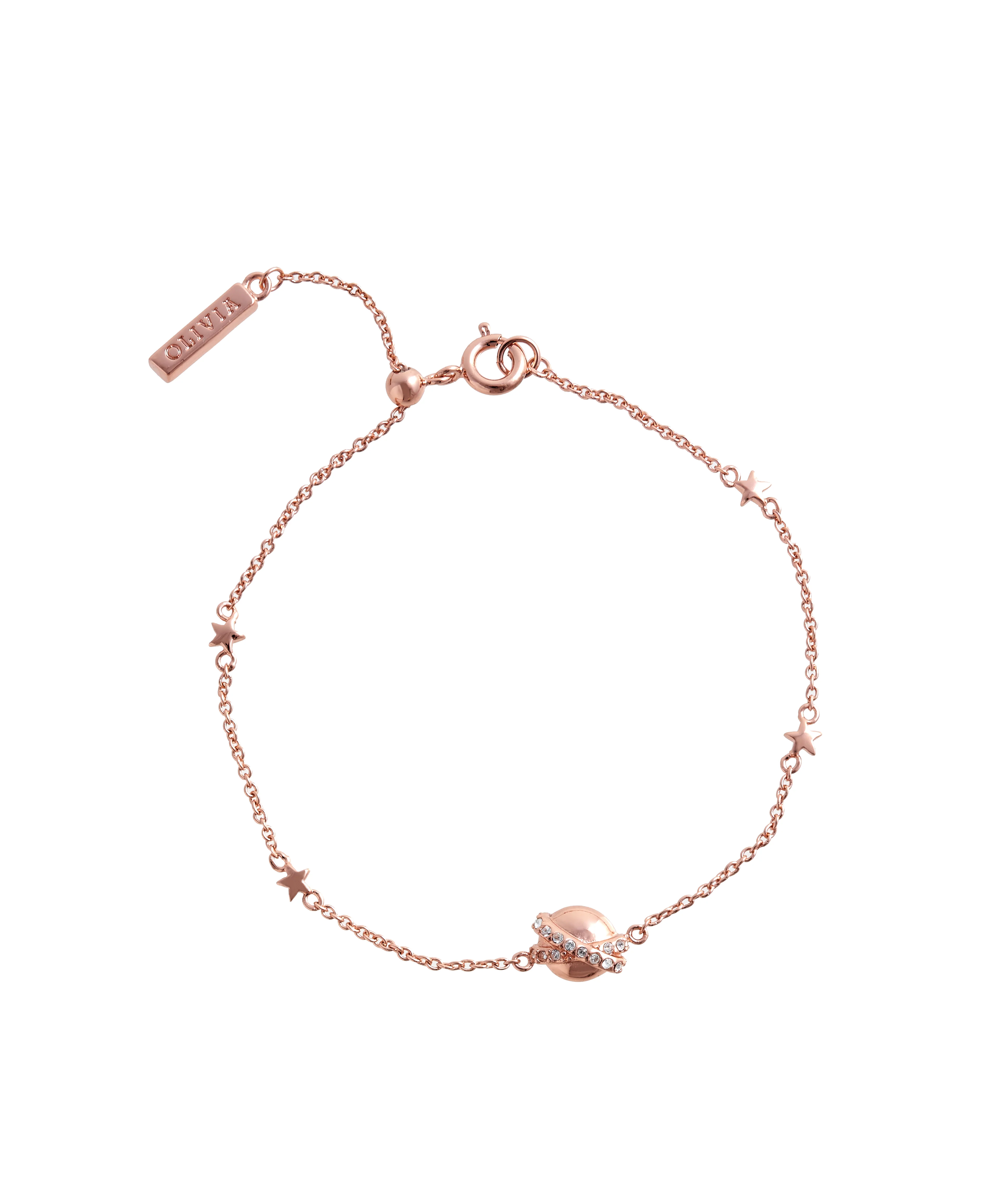 Olivia Burton Rose Gold Bracelet-OBJLHB27